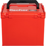 fischer 508139, Cassetta portautensili rosso/Nero