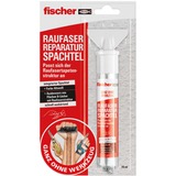 fischer GOW Stucco riparatore per carta da parati ruvida, 70ml, Mastice bianco (matto)