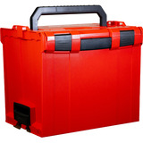 fischer L-BOXX FLB 374, vuoto, Cassetta portautensili rosso/Nero