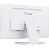iiyama ProLite T2452MSC-W1 Monitor PC 60,5 cm (23.8") 1920 x 1080 Pixel Full HD LCD Touch screen Multi utente Bianco, Monitor LED bianco/Nero, 60,5 cm (23.8"), 1920 x 1080 Pixel, Full HD, LCD, 14 ms, Bianco