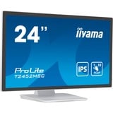 iiyama T2452MSC-W1, Monitor LED bianco/Nero