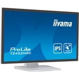 iiyama T2452MSC-W1, Monitor LED bianco/Nero
