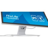 iiyama T2452MSC-W1, Monitor LED bianco/Nero