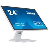 iiyama T2452MSC-W1, Monitor LED bianco/Nero