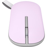 ASUS Marshmallow MD100 mouse Ufficio Ambidestro RF senza fili + Bluetooth Ottico 1600 DPI Lilla/grigio, Ambidestro, Ottico, RF senza fili + Bluetooth, 1600 DPI, Viola