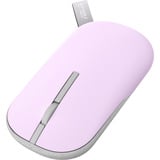 ASUS Marshmallow MD100 mouse Ufficio Ambidestro RF senza fili + Bluetooth Ottico 1600 DPI Lilla/grigio, Ambidestro, Ottico, RF senza fili + Bluetooth, 1600 DPI, Viola