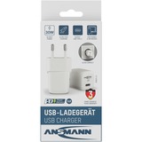 Ansmann 1001-0154, Caricabatterie bianco