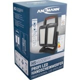 Ansmann 1600-0358, Luce LED Nero/Rosso