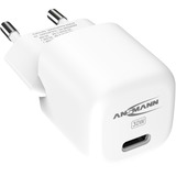 Ansmann Caricatore domestico HC130PD-mini, 30 Watt, Caricabatterie bianco