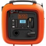 BLACK+DECKER ASI400-XJ compressore ad aria 160 l/min, Pompa di aria arancione /Nero, 160 l/min, 11 bar