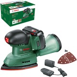 Bosch Levigatrice multifunzione a batteria EasySander 18V-8 Set, Multi Sander verde