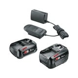 Bosch Set di avvio 18V (PBA 2.0Ah + PBA 4.0Ah + AL 18V-20) Nero