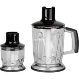 Braun MultiQuick 7 MQ 7045X 1,25 L Frullatore ad immersione 1000 W Nero, Acciaio inossidabile, Frullatore a immersione Nero/in acciaio inox, Frullatore ad immersione, 1,25 L, Tritaghiaccio, 1,2 m, 1000 W, Nero, Acciaio inossidabile