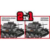 COBI Panzer 38(t) / (ČKD) LT vz.38, Giochi di costruzione 