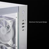 Chieftec GM-30W-TG-OP computer case Cubo Bianco, Chassis Tower bianco, Cubo, PC, Bianco, ATX, micro ATX, Mini-ITX, Gaming, Multi