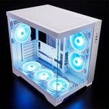 Chieftec GM-30W-TG-OP computer case Cubo Bianco, Chassis Tower bianco, Cubo, PC, Bianco, ATX, micro ATX, Mini-ITX, Gaming, Multi