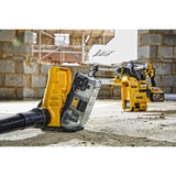 DEWALT Adattatore di aspirazione per scatola della polvere DWH079D, Allegato aspirapolvere Nero