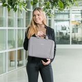 DICOTA Eco Slim Case BASE borsa per notebook 35,8 cm (14.1") Valigetta ventiquattrore Grigio grigio, Valigetta ventiquattrore, 35,8 cm (14.1"), Tracolla, 350 g