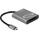 DeLOCK 91741 lettore di schede USB 3.2 Gen 1 (3.1 Gen 1) Type-C Nero, Grigio grigio, XQD, Nero, Grigio, 5000 Mbit/s, Alluminio, USB 3.2 Gen 1 (3.1 Gen 1) Type-C, 57 mm