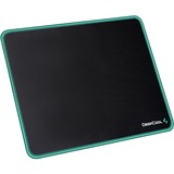 DeepCool GM800 Tappetino per mouse per gioco da computer Nero, Verde, Gioco mouse pad Nero/Verde, Nero, Verde, Tinta unita, Stoffa, Gomma, Barra appoggiaferro antiscivolo, Tappetino per mouse per gioco da computer