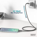 Digitus AK-600108-020-S, Cavo Nero