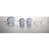 Digitus Alloggiamento a parete IP55 - per uso in ambienti esterni - 600x600 mm (L x P), IT armadio grigio chiaro, Da parete, 100 kg, Grigio