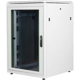 Digitus Armadio di rete Serie Unique - 800 x 800 mm (L x P), IT armadio grigio chiaro, Rack indipendenti, 22U, 800 kg, Grigio