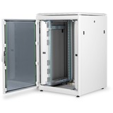 Digitus Armadio di rete Serie Unique - 800 x 800 mm (L x P), IT armadio grigio chiaro, Rack indipendenti, 22U, 800 kg, Grigio