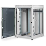 Digitus Armadio di rete Serie Unique - 800 x 800 mm (L x P), IT armadio grigio chiaro, Rack indipendenti, 22U, 800 kg, Grigio