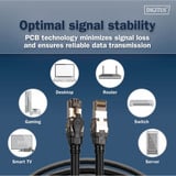 Digitus Cavo patch Cat 8.1 S-FTP 1 metro Nero