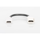Digitus Modulo Keystone HDMI 2.0 con cavo di 12 cm, Modulo di Keystone bianco
