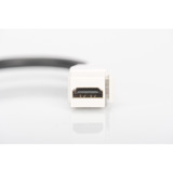 Digitus Modulo Keystone HDMI 2.0 con cavo di 12 cm, Modulo di Keystone bianco