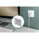 Digitus Piastra frontale + telaio di montaggio, per moduli multimediali / Keystone 