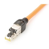 Digitus spina RJ45 schermata per installazione su campo vuoto argento/Nero, RJ-45, Acciaio inossidabile, Cat6, 1 A, 78 g, 12,5 mm