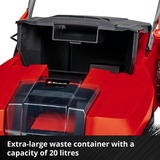 EINHELL 2352040 spazzatrice da prato Spazzatrice a spinta rosso/Nero, Spazzatrice a spinta, Nero, Rosso, 509 mm, 709 mm, 309 mm, 12,8 kg