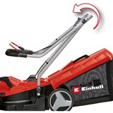 EINHELL GE-CM 18/33 Li-Solo Tagliaerba a spinta Batteria Nero, Rosso rosso/Nero, Tagliaerba a spinta, 200 m², 33 cm, 25 cm, 65 cm, 30 L