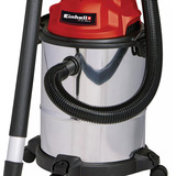 EINHELL TC-VC 1815 S 15 L Aspiratore a cilindro Secco e bagnato 1250 W Sacchetto per la polvere rosso/Argento, 1250 W, Aspiratore a cilindro, Secco e bagnato, Sacchetto per la polvere, 15 L, Filtro