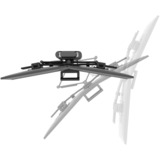 Ergotron TRACE 45-631-224 supporto da tavolo per Tv a schermo piatto 68,6 cm (27") Nero Scrivania Nero, Morsa, 9,8 kg, 68,6 cm (27"), 100 x 100 mm, Regolazione altezza, Nero