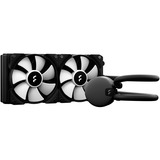 Fractal Design Lumen S24 v2 RGB 240mm, Raffreddamento ad acqua Nero/Bianco