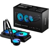 Fractal Design Lumen S24 v2 RGB 240mm, Raffreddamento ad acqua Nero/Bianco