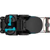 GARDENA Tosaerba a batteria PowerMax Duo 46/36V P4A, set pronto all'uso 1, 36 volt (2x18V), Rasaerba Nero/grigio