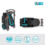 GARDENA Tosaerba a batteria PowerMax Duo 46/36V P4A, set pronto all'uso 1, 36 volt (2x18V), Rasaerba Nero/grigio