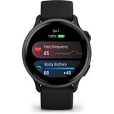 Garmin vívoactive 6 42mm black, Smartwatch Nero/grigio