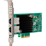 Intel® X550T2 scheda di rete e adattatore Interno Ethernet 10000 Mbit/s Interno, Cablato, PCI Express, Ethernet, 10000 Mbit/s, Verde, Argento, Vendita al dettaglio