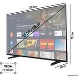JVC LT-55VA3355, Televisore LED Nero