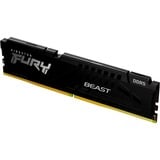 Kingston FURY FURY Beast 16GB 6400MT/s DDR5 CL32 DIMM Black EXPO, Memoria Nero, 16 GB, 1 x 16 GB, DDR5, 288-pin DIMM, Nero