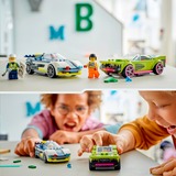 LEGO City 60415 Inseguimento della Macchina da Corsa, 2 Modellini di Auto della Polizia, Giocattolo per Bambini di 6+ Anni, Giochi di costruzione 2 Modellini di Auto della Polizia, Giocattolo per Bambini di 6+ Anni, Set da costruzione, 6 anno/i, Plastica, 213 pz, 373 g