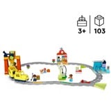LEGO DUPLO 10428 Grande Treno Comunitario Interattivo, Giochi per Bambini e Bambine 3+ con Treno Push&Go, Regali Educativi, Giochi di costruzione Giochi per Bambini e Bambine 3+ con Treno Push&Go, Regali Educativi, Set da costruzione, 3 anno/i, Plastica, 103 pz, 2,57 kg