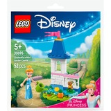 LEGO Disney Princess Mini-castello di Cenerentola, Giochi di costruzione Set da costruzione, 5 anno/i, Plastica, 52 pz, 51 g