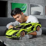 LEGO Technic Lamborghini Sián FKP 37 - 42115 verde chiaro, Set da costruzione, 8 anno/i, Plastica, 457 pz, 6,12 kg